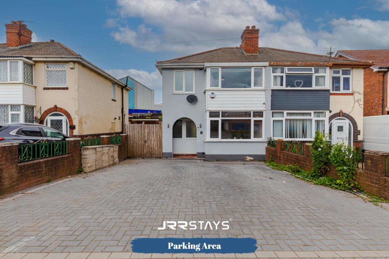 Tipton 3 Bedroom House Garden Sleeps 7 - Jrr Stays Coseley エクステリア 写真